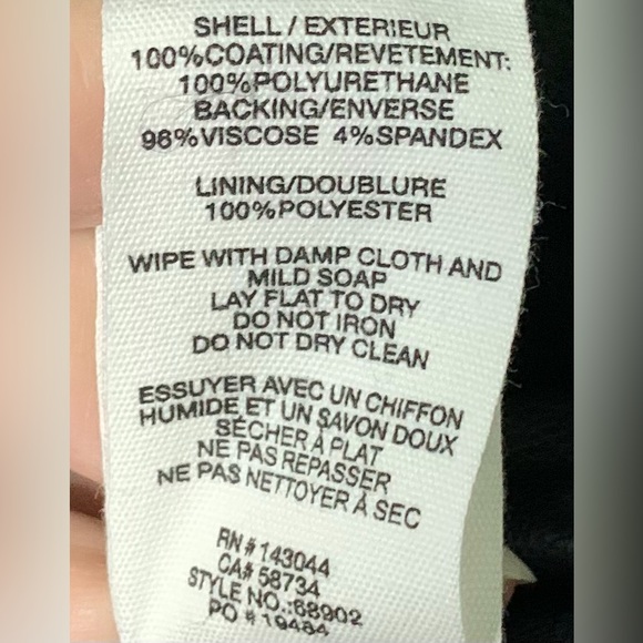 Avec Les Filles - Romper Black Faux Leather With Belt - Small - Picture 12 of 12